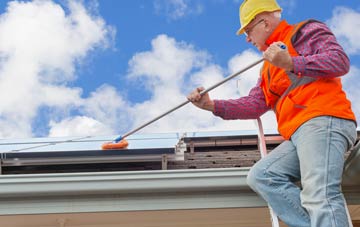 Barton In Fabis soft wash roof cleaning